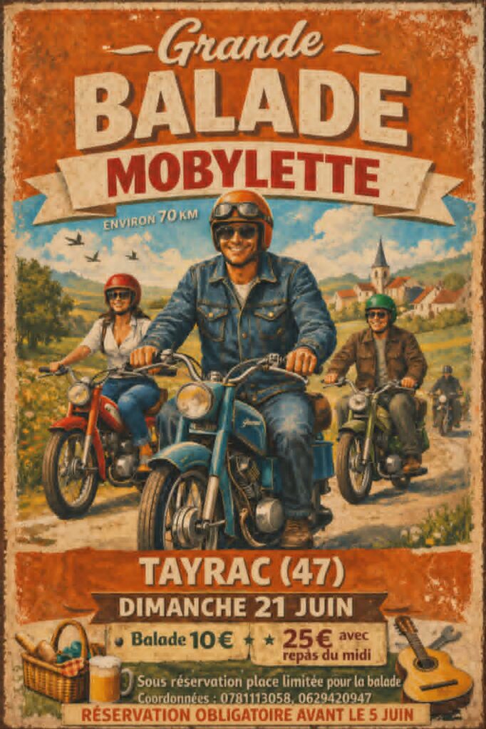 balade mobylette